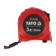 Yato mérőszalag 3 m x 16 mm piros