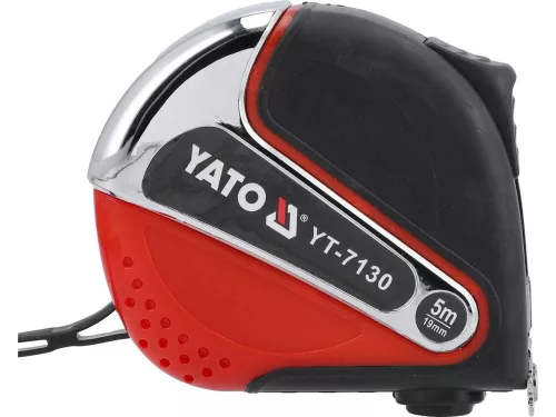 Yato mérőszalag 5 m x 19 mm mágneses csúszásmentes felülettel