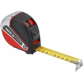 Yato mérőszalag 8 m x 25 mm mágneses  csúszásmentes felülettel