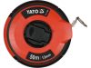 Yato mérőszalag 50 m x 13 mm acél