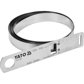 Yato precíziós mérőszalag (+-0,01 mm), átmérő 300-700 mm, körméret 940-2200 mm inox