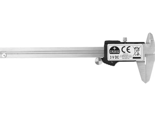 Yato digitális tolómérő 150 mm, 0,03 mm, vízálló