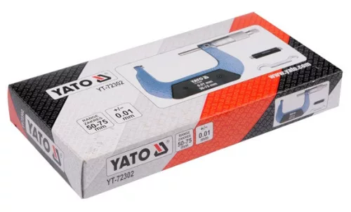 Yato mikrométer 50-75 mm +/-0,01 mm mechanikus