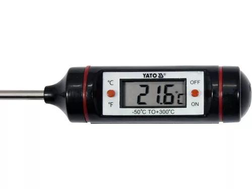 Yato elektronikus hőmérő 130 mm -50°C +300°C/1°C