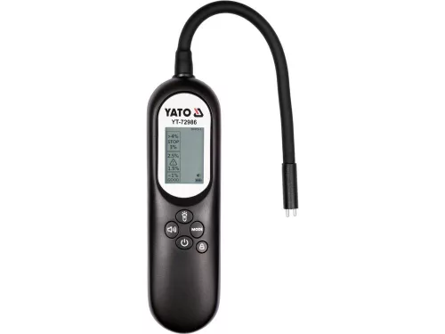 Yato akkus fékfolyadék teszter LCD kijelző (akku+töltő)