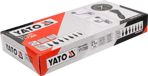 Yato kompressziómérő (Max 21 bár)