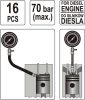 Yato kompressziómérő Diesel motorhoz 70 Bar