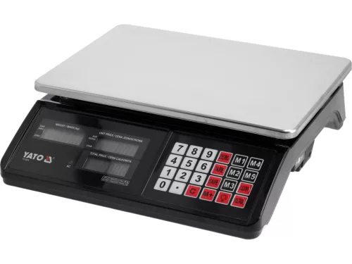Yato elektronikus mérleg 40 kg/5 g