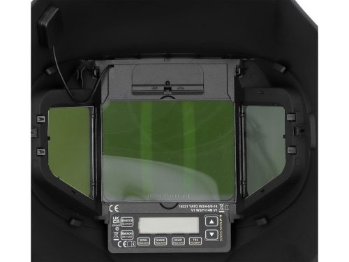 Yato automata hegesztőpajzs True Color szűrővel