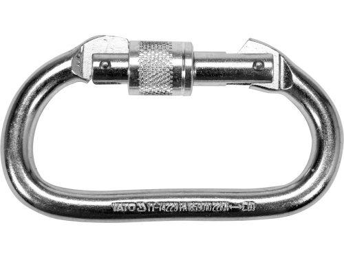 Yato karabiner 16 mm acél