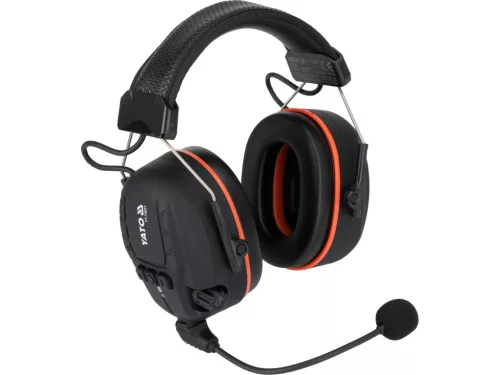 Yato aktív elektronikus fülvédő Bluetooth-kapcsolattal 32 dB