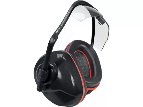 Yato fülvédő tok 24 dB és víztiszta védőszemüveg UV védelemmel