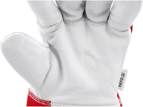 Yato munkavédelmi kesztyű kecskebőr 9-es