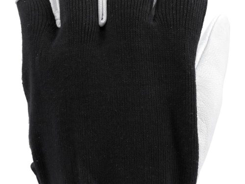 Yato munkavédelmi kesztyű bőr 10-es méret bőr-pamut fekete