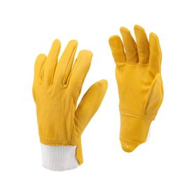 Yato munkavédelmi kesztyű bőr 10-es sárga