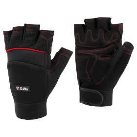 Yato munkavédelmi kesztyű ujjvég nélküli 8-as méret