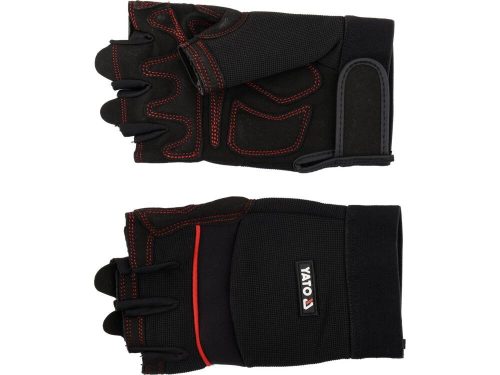 Yato munkavédelmi kesztyű 11-es méret ujjvég nélküli