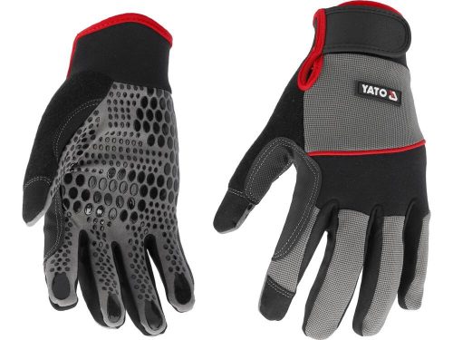 Yato munkavédelmi kesztyű 8-as pöttyözött