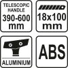 Yato üvegkaparó teleszkópos nyéllel 390-600 mm