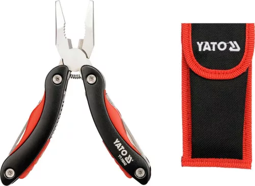 Yato multifunkciós szerszám (zsebkés) + tok 165 mm