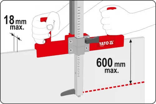 Yato gipszkarton vágó 600 mm