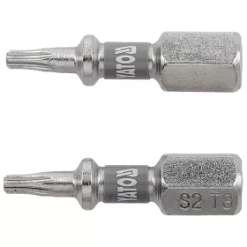Yato bitek 1/4" x 25 mm T8, 2 db, nikkel