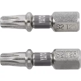 Yato bitfej 1/4" x 25 mm T25, 2 db ni
