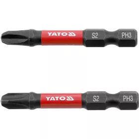 Yato ütvecsavarozó bitek 1/4"x50 mm PH3 2 db