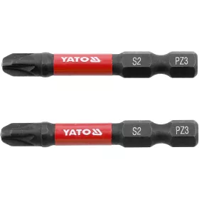 Yato ütvecsavarozó bitek 1/4" x 50 mm PZ3 2 db