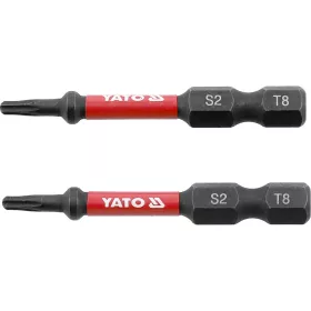 Yato ütvecsavarozó bitek 1/4" x 50 mm T8, 2 db