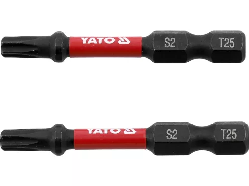 Yato ütőbit 1/4"x50 mm T25, 2 db
