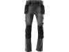 Yato munkavédelmi farmer hosszúnadrág L/XL-es méret 17 zsebes szürke