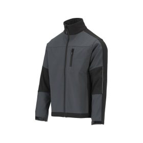 Yato munkavédelmi softshell kabát szürke-fekete S-es méret 3 zsebes