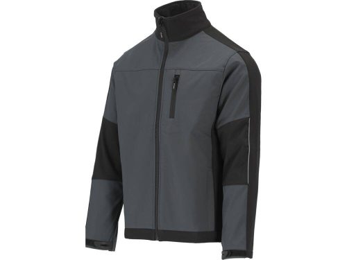 Yato Munkavédelmi softshell kabát szürke-fekete L-es méret 3 zsebes