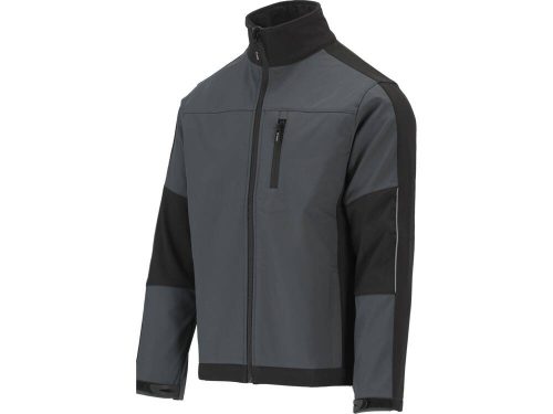 Yato munkavédelmi softshell kabát szürke-fekete 2XL-es méret 3 zsebes