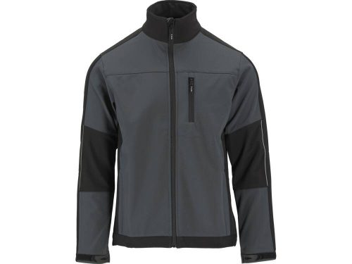 Yato munkavédelmi softshell kabát szürke-fekete 3XL-es méret 3 zsebes