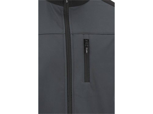 Yato munkavédelmi softshell kabát szürke-fekete 3XL-es méret 3 zsebes