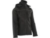 Yato munkavédelmi softshell kabát kapucnival fekete XL-es méret 3 zsebes