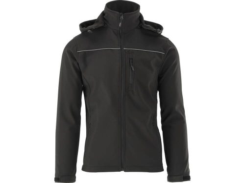 Yato munkavédelmi softshell kabát kapucnival fekete XL-es méret 3 zsebes