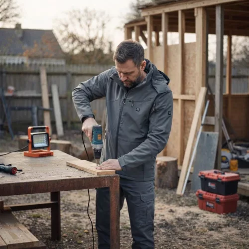 Yato fűthető softshell kabát XXL