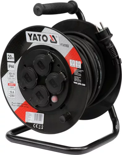 Yato kábeldob 20 m 3 x 1,5 mm2