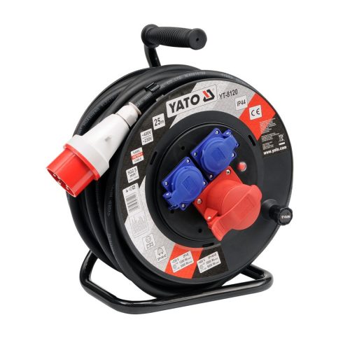 Yato ipari kábeldob 25 m 5 x 2,5 mm2 400 V