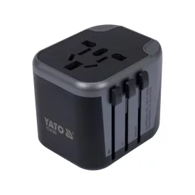Yato univerzális hálózati adapter 2x USB, 12W