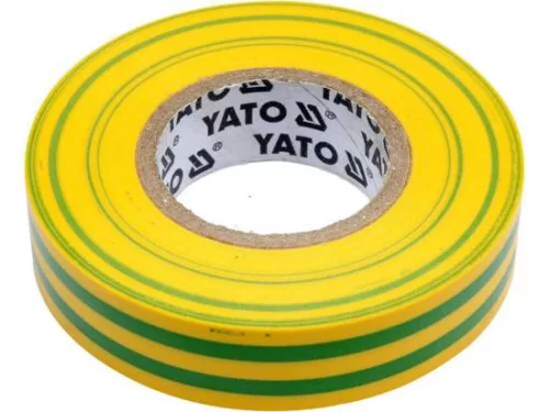 Yato szigetelőszalag 15 x 0,13 mm x 20 m sárga-zöld