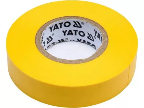 Yato szigetelőszalag 15 x 0,13 mm x 20 m sárga