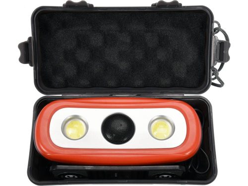Yato akkus LED reflektor hangszóróval 2000 lumen (akku+töltő)