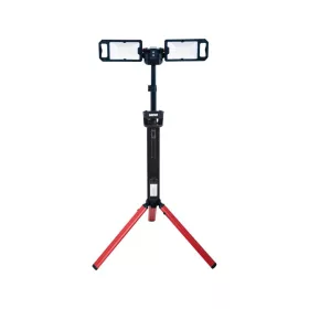 Yato akkus állványos LED dupla reflektor 5000 lumen (akku+töltő)