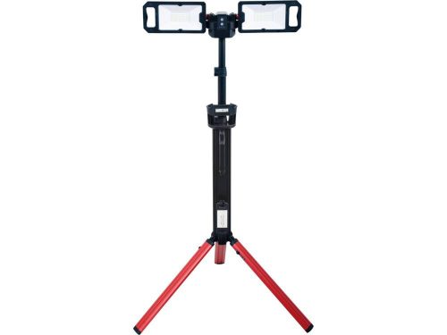 Yato akkus állványos LED dupla reflektor 5000 lumen (akku+töltő)
