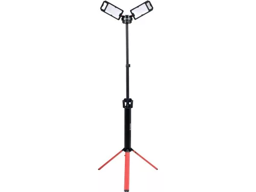 Yato akkus állványos LED dupla reflektor 5000 lumen (akku+töltő)