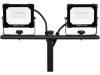 Yato elektromos állványos LED dupla reflektor 3800 lumen 2x20 W